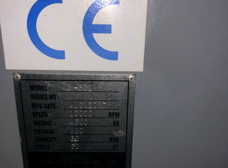 Leadwell V-30I P00317009