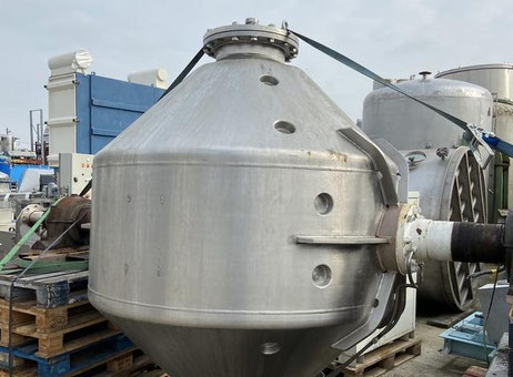 Orth VACUUM ROTARY BICONE DRYER 2500 LITRES P00512092