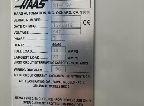 Haas ST-35Y P00519038