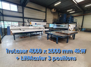 Trumpf Trulaser 3040 laser cutting machine + LiftMaster
