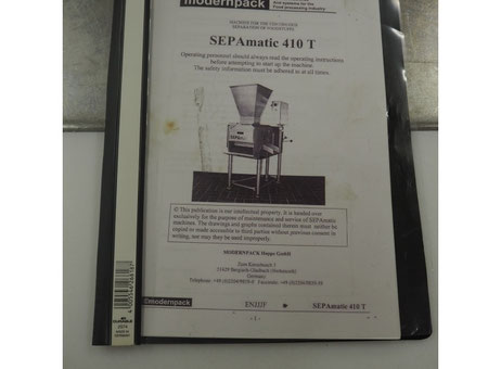 Sepamatic SEPA-410 P00813013