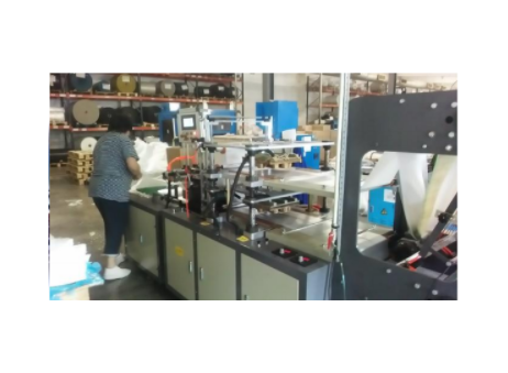 PLASTIC GLOVE MAKING MACHINE ST-500A P00925051