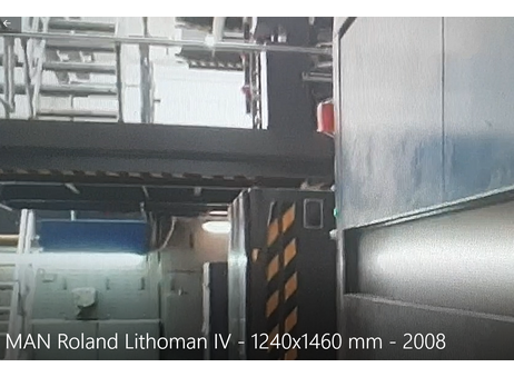Man Roland Lithoman IV Web continuous printing press Used machines - Exapro