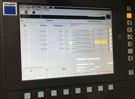 Trumpf TruLaser 5040 5kW P10107047