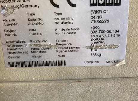 KUKA KR6/2 P210309102