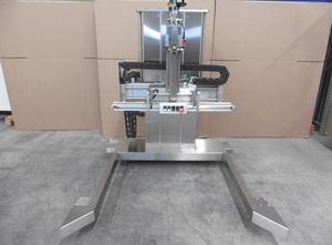 Burgener ISPV-3-1100-2 semi-automatic bag welding machine for closing bags made of PE, paper or aluminium laminated