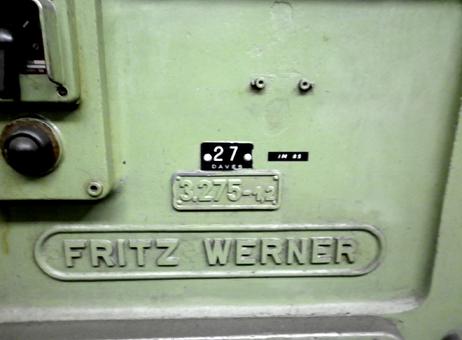 Fritz Werner 3.275-1,2 P210414194