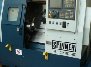 Used Spinner TC 52 MC cnc lathe