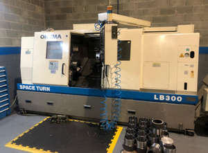 Okuma LB 300 cnc lathe