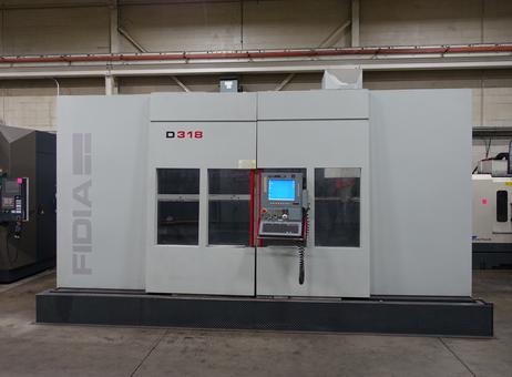 Machine's specifications - Fidia D318 Used machines - Exapro
