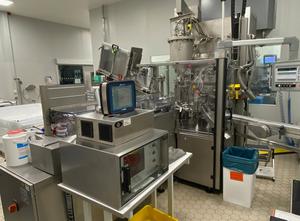 IWKA complete tube filling & packing line for cylindrical and conical aluminium tubes