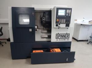 Used SPINNER  TC 52 MC cnc lathe