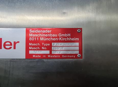 Seidenader V75/60/LR Semi-Automatic P70204029