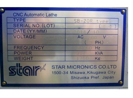 Star SB-20 R type G P220829126
