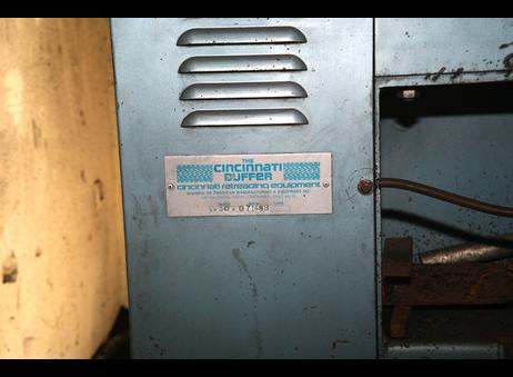 Cincinnati Retreading Systems (CRS) CB30A with exhauster P220920014
