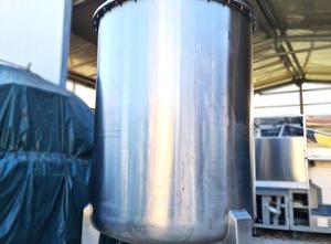 Agitated Mixing Tank - 2000 Lt used