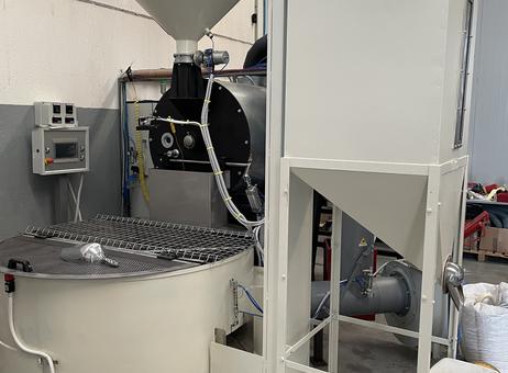 Città del Caffè srl CDC 60 kg automatica, silos crudo e tostato, trasporti pneumatici P221209012