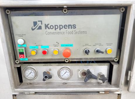 Koppens VM 600HS EasyFormer, Koppens ERT 600 wetcoater with mixer and Koppens Op P221215095