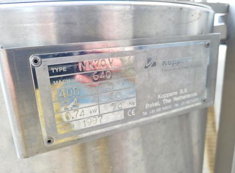 Koppens VM 600HS EasyFormer, Koppens ERT 600 wetcoater with mixer and Koppens Op P221215095