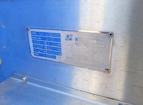 Koppens VM 600HS EasyFormer, Koppens ERT 600 wetcoater with mixer and Koppens Op P221215095