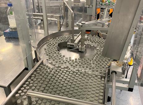 Bausch + Stroebel KSF 2020 monoblock filler and screw capper P230421133