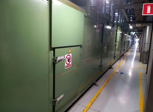 Elmetherm 27 x 4,4 m Industrial oven