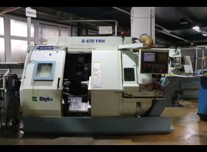 BIGLIA B 470 YSM CNC Lathe with Bar Magazine