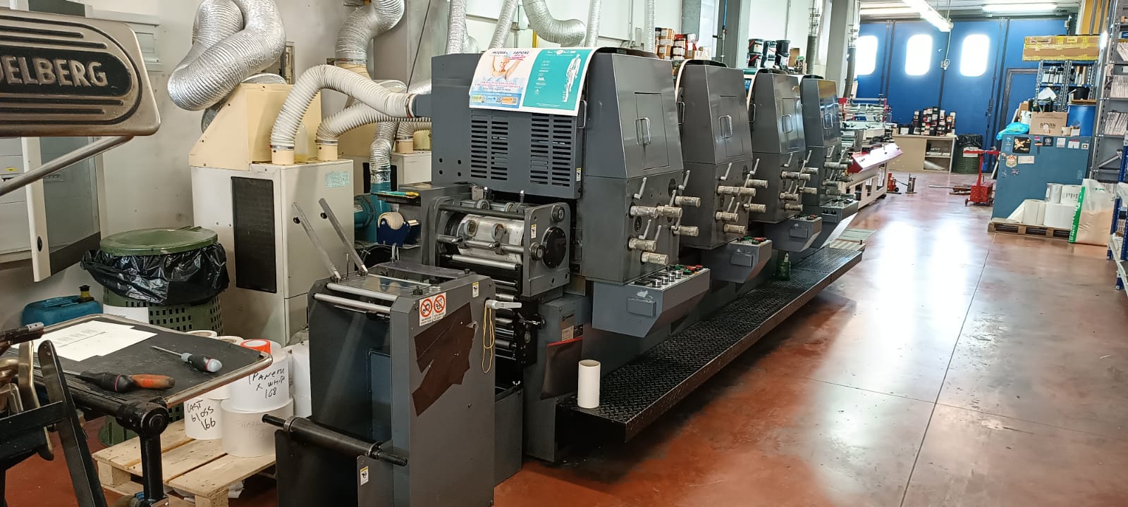 Liwaski IWASAKI TR - 25 Flexo printing machine Used machines - Exapro