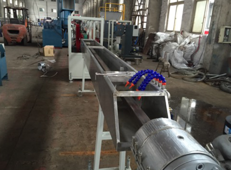 Steel pipe PVC Coating production line SJ55/25 P230831117