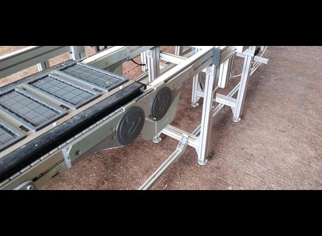 Custom Flexlink XT Twin Track Pallet Conveyor Carousel P230920064