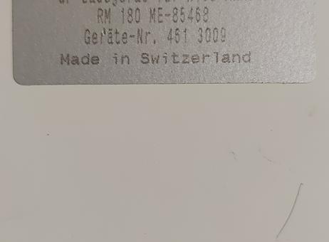 Mettler Toledo Rheomat RM180 P231003032