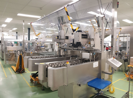 Bausch + Strobel Syringe packaging line P231026011