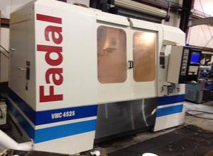 rebuilt 2002 Fadal VMC 4525, Full 4th Axis (11") with Tailstock, Tool Touch Probe, Through Spindle Coolant