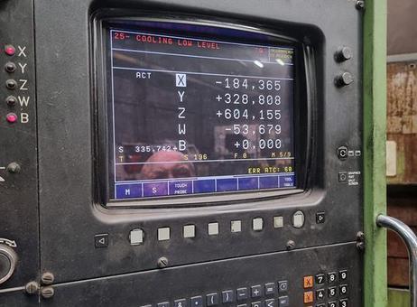 Tos WHN 110 X: 2000 - Y: 1250 - Z: 1000 mm CNC P231109324
