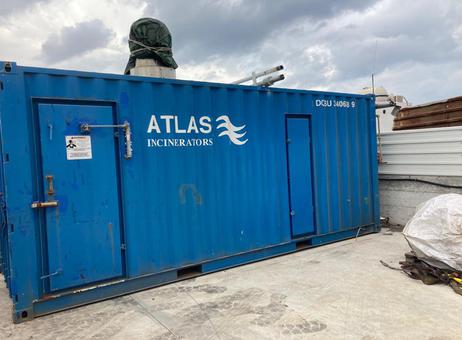 ATLAS INCINERATORS 600 SL W SP P231221128