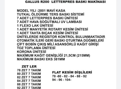 Gallus R200 P231227061