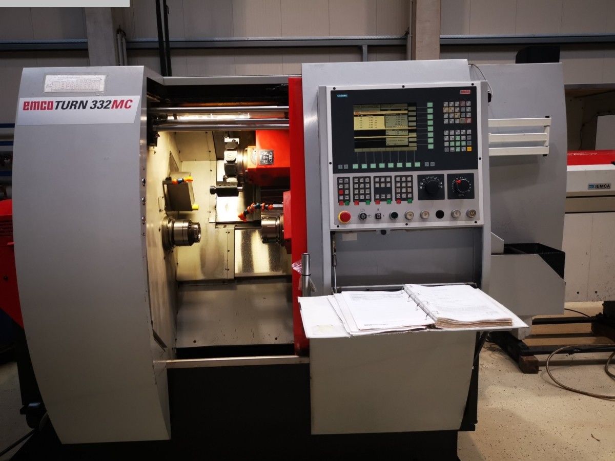 Machine's specifications - Emco EMCOTURN 332 MC Used machines - Exapro