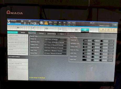 AMADA ENSIS-3015 AJ Fiber P240208161