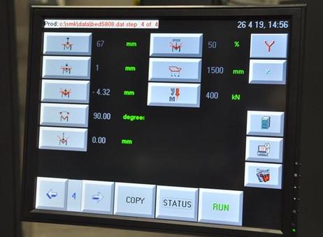 Safan E-brake SMK 40 ton x 2050 mm CNC P2403071411