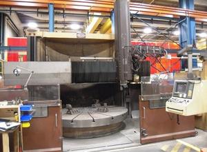 140" Bullard Dyn-Au-Tape CNC Vertical Boring Mill with Fanuc 15-T CNC Controls