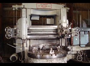 Bullard 74 vertical turret lathe with cnc