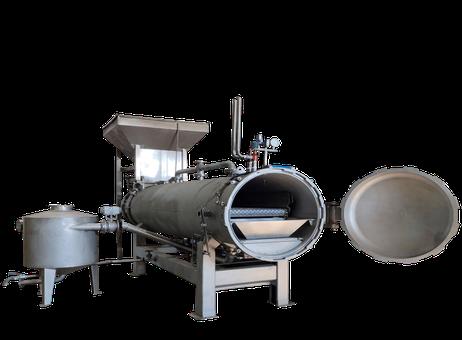 -- Continuous steam mussel cooker P240314015