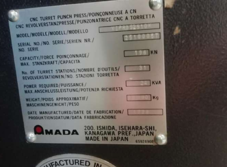 Amada Vipros 2510 King P240325123