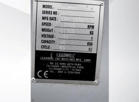 Leadwell V80I P240426066