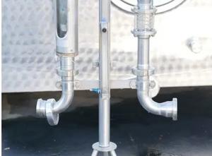 VOLBERS MIXER FOR WINE WITH VARIABLE FLOW METER Multishaft mixer