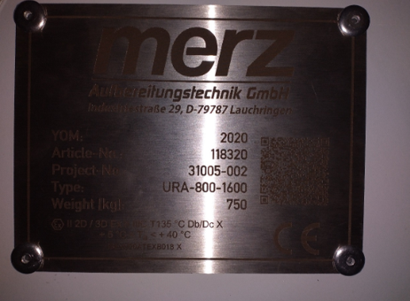 Merz Aufbereitungstechnik GmbH WBG 5/8 PN P240524144