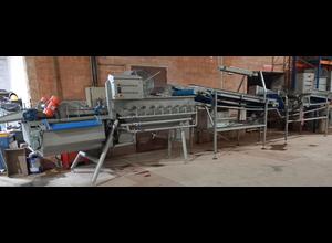 LEADING LD-OX-400 Vegetable and fruit cutting, washing and blanching machine
