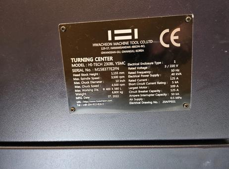HWACHEON HI-TECH 230BL YSMC P240703915