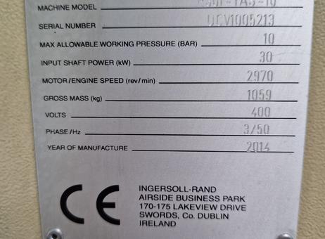 INGERSOLL-RAND R30-TAS-10 P240723097