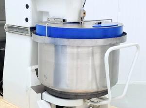 Reconditioned Diosna W 240 A wendel mixer with 2 bowls 240kg dough